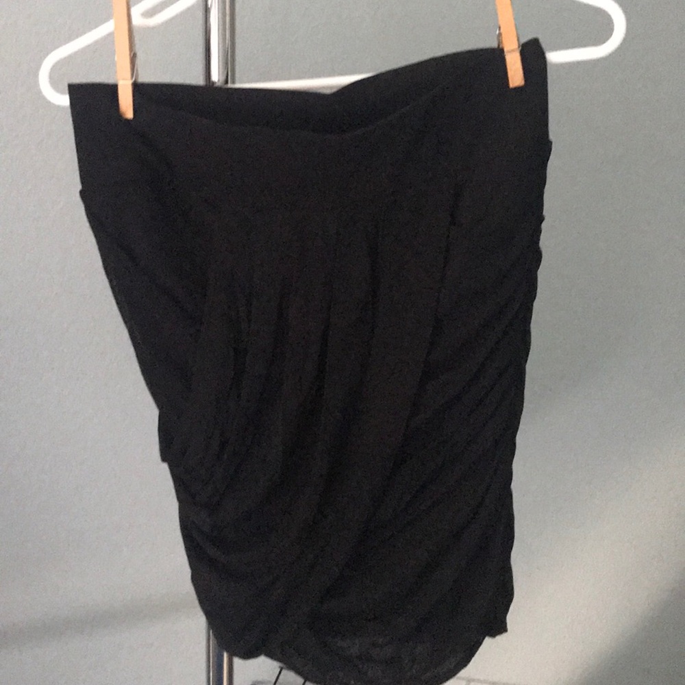 Express tulle overladed skirt